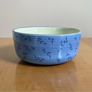 Pfaltzgraff Summer Breeze Blue Chowder Bowl 24 oz Mexico 6.25”